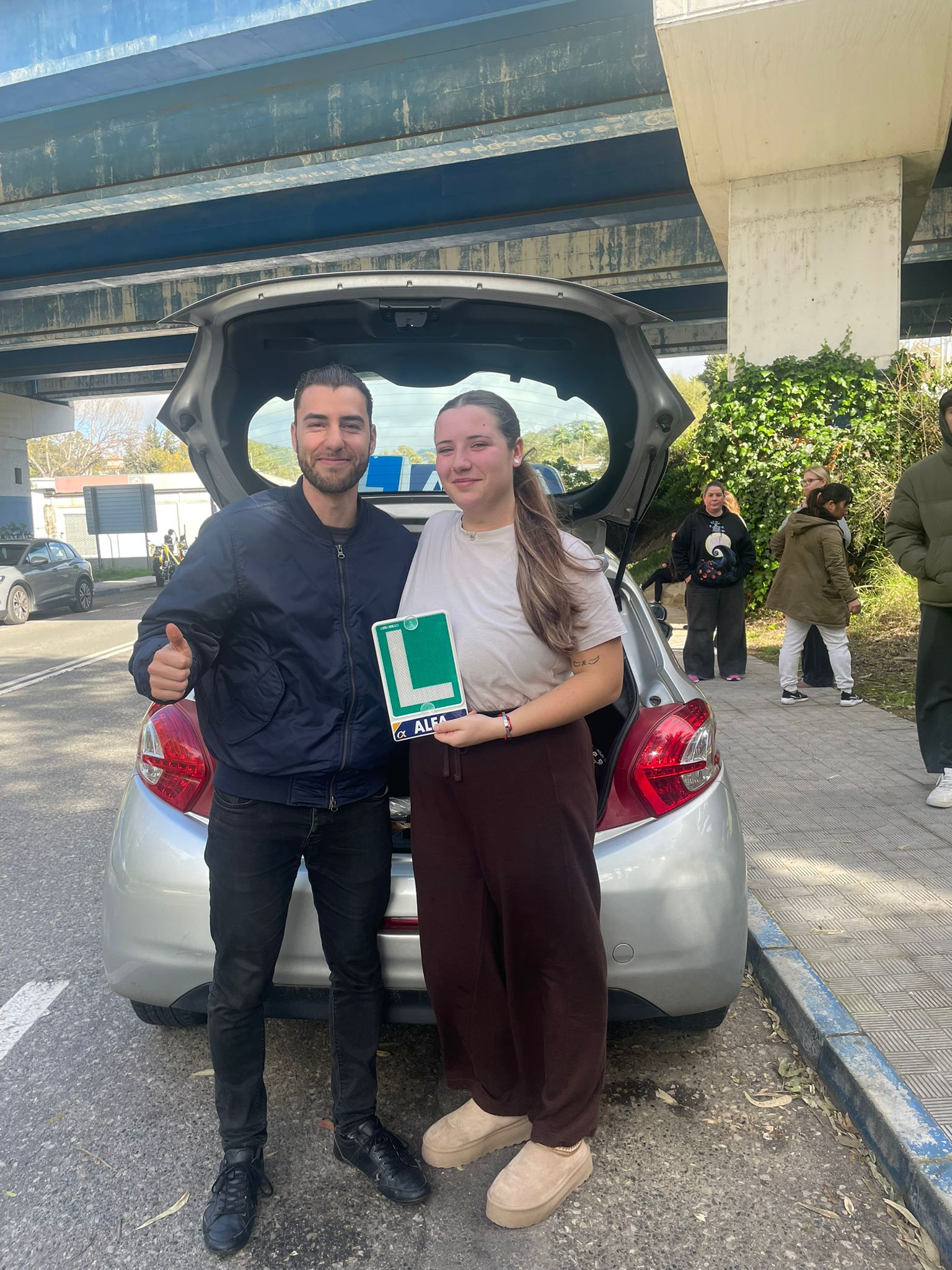 Athenea aprobada en Autoescuela Alfa