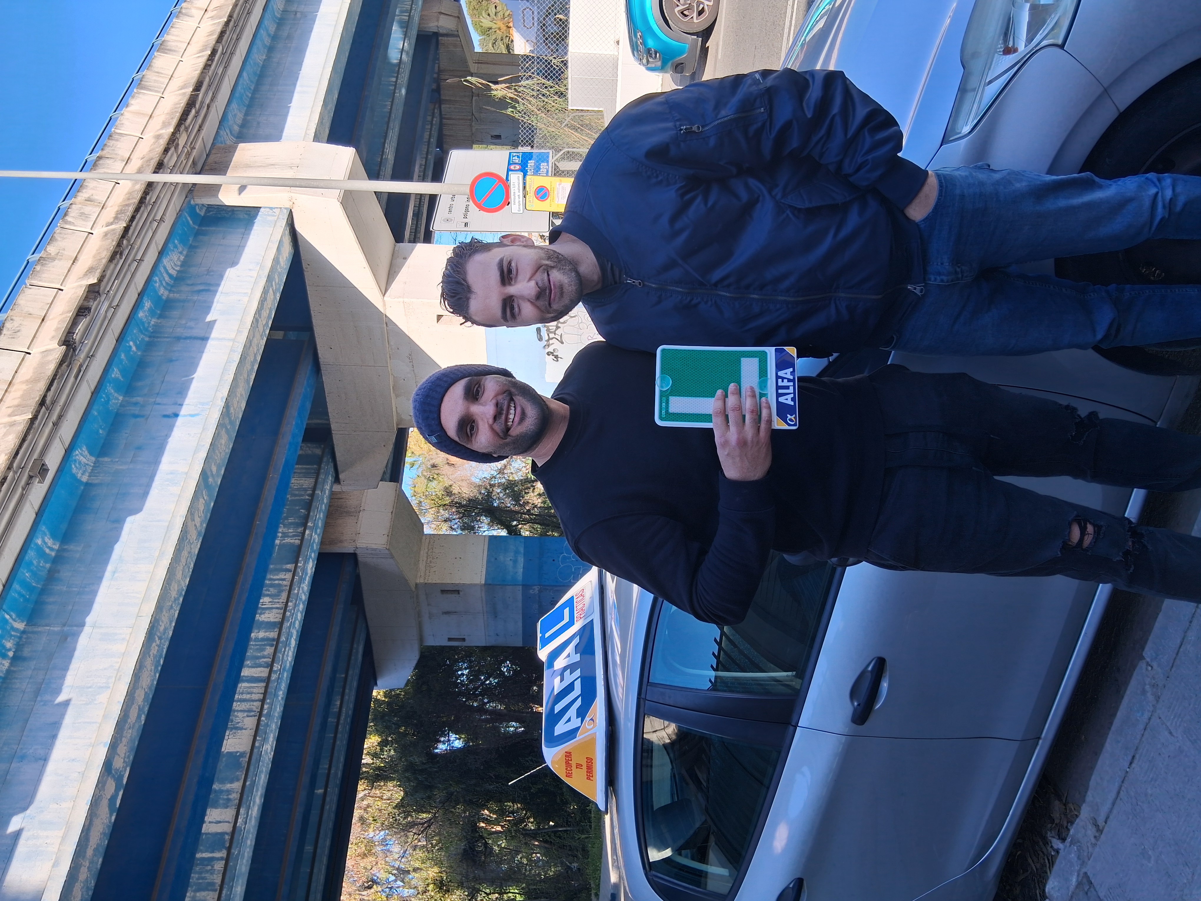 David aprobado en Autoescuela Alfa
