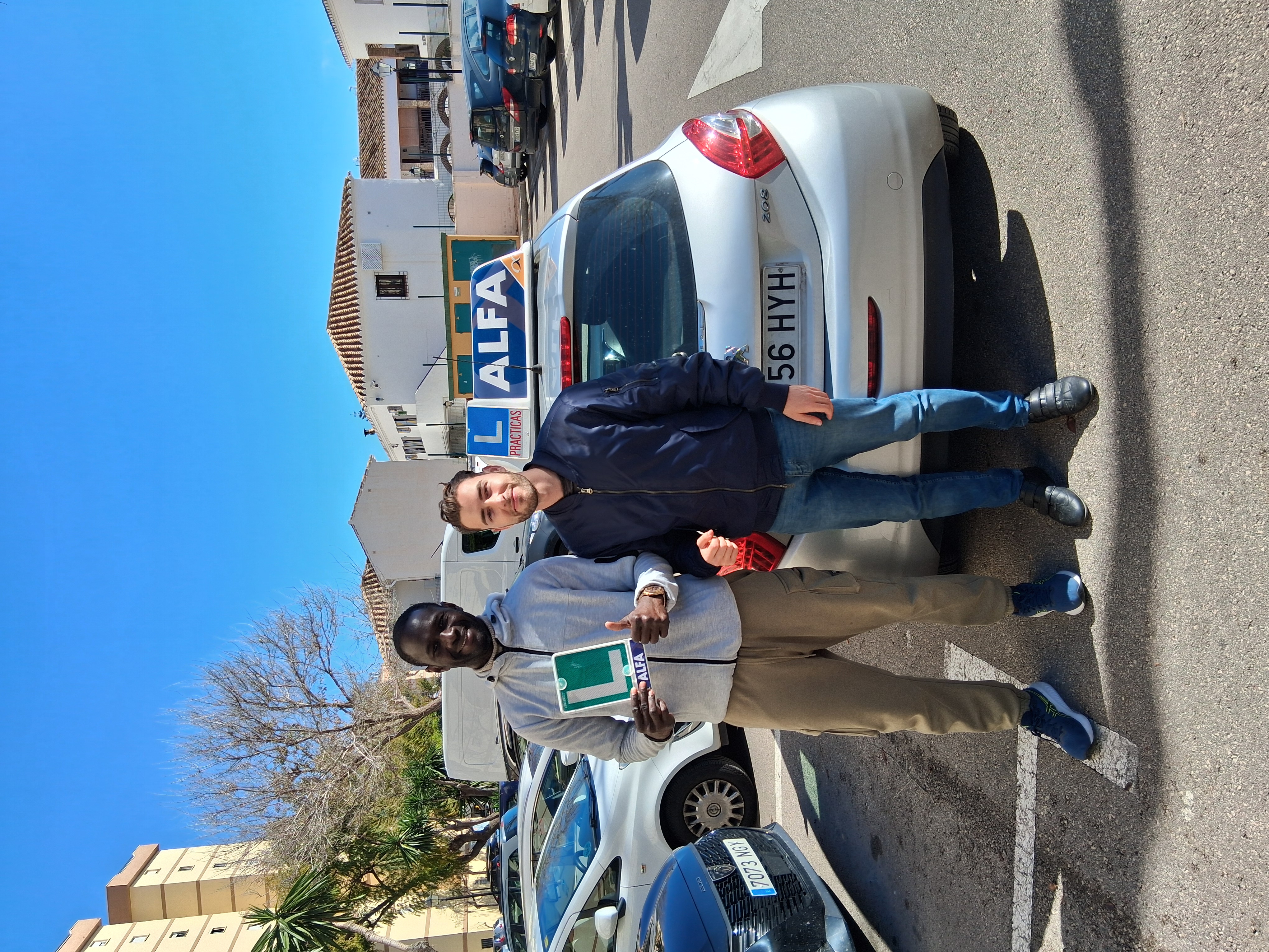 Modou aprobado en Autoescuela Alfa